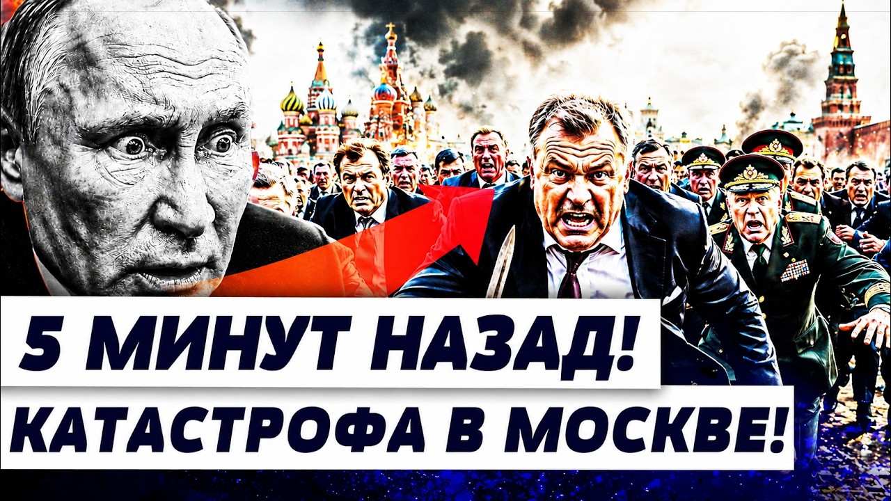 ‼️КАСЬЯНОВ: СЕЙЧАС! УЖАСНЫЙ АД НАЧАЛСЯ В КРЕМЛЕ! СТРАШНОЕ СЛУЧИЛОСЬ С ПУТИН?
