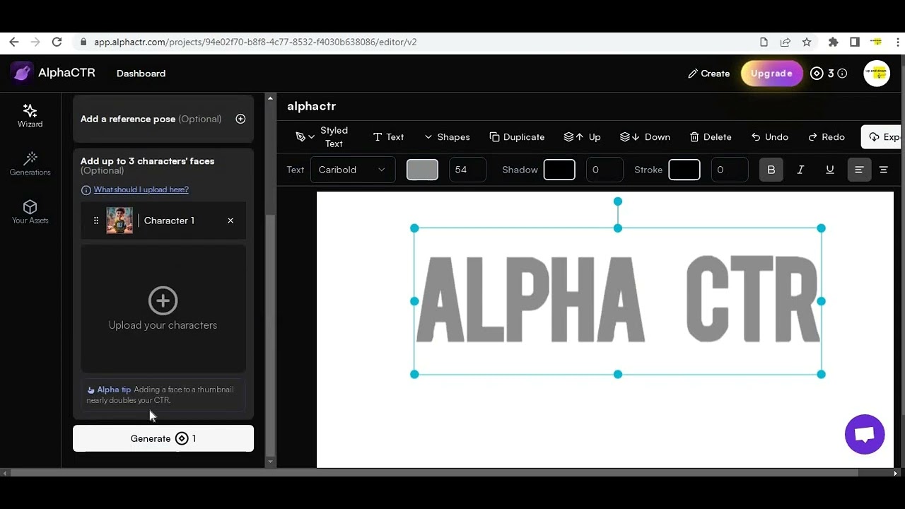 AlphaCTR tutorial