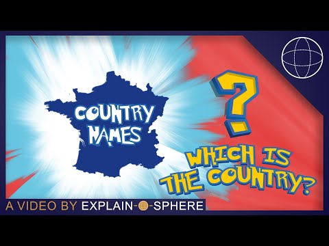 Country Names and Origins: Etymology and Typonomy