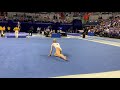 Megan Teter Ball State Floor Vs Quad At Florida 2023