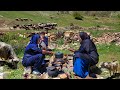 Nomadic Life style | IRAN west village life in spring (Kurdistan) | daily routine village life