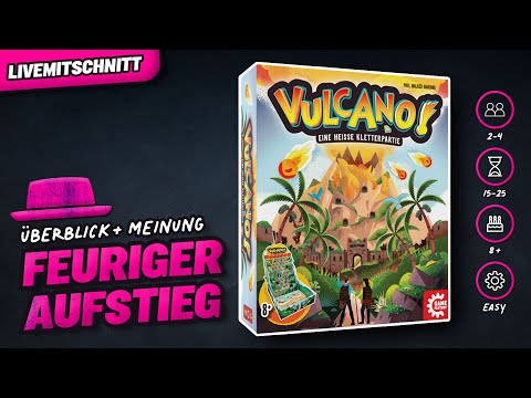 VULCANO! Game Factory - Brettspiel - Der Pile ist geil
