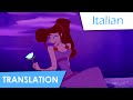 I Won't Say I'm in Love (Italian) Lyrics & Translation