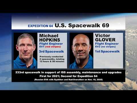 Expedition 64 U.S. Spacewalks 69 and 70 Preview Briefing - January 22, 2021
