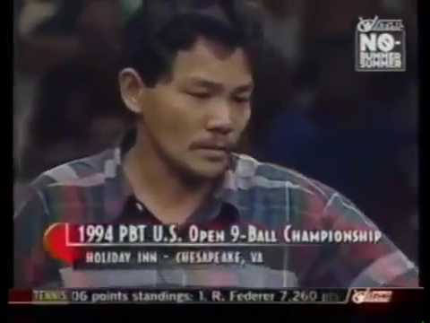 Efren Reyes vs Nick Varner, US  Open 9 Ball Championship 1994 FINAL