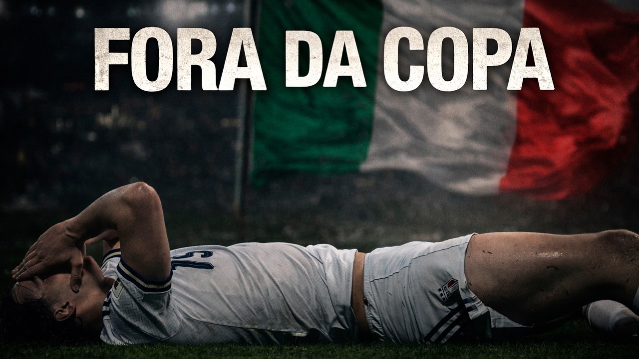 FORA DA COPA! O QUE ACONTECE COM A ITÁLIA?