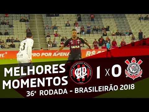 Atlético Paranaense 1x0 Corinthians | MELHORES MOMENTOS