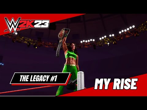 WWE 2K23 MY RISE THE LEGACY Walkthrough Gameplay - Part 1 (PS5)