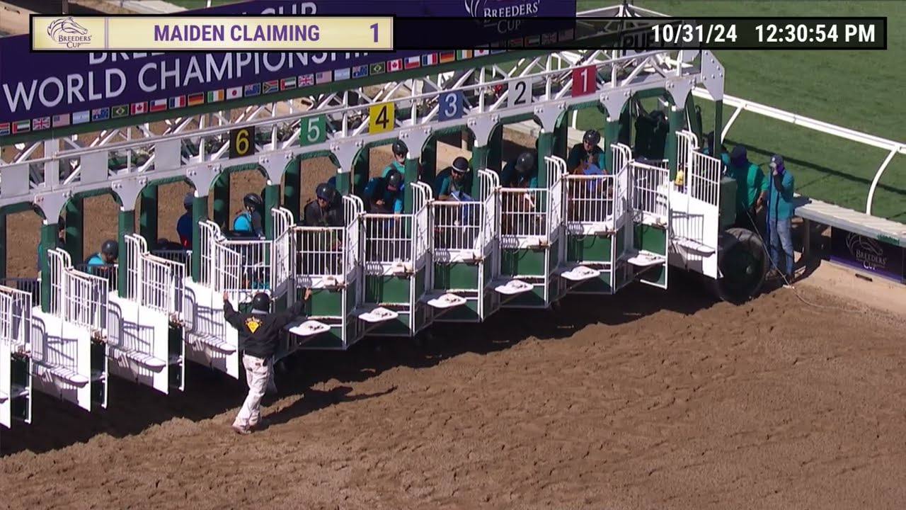 Navajo Warrior wins race 1 at Del Mar 10/31/24