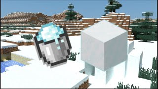 Minecraft has snow buckets now? | Minecraft Snapshot: 21w08b