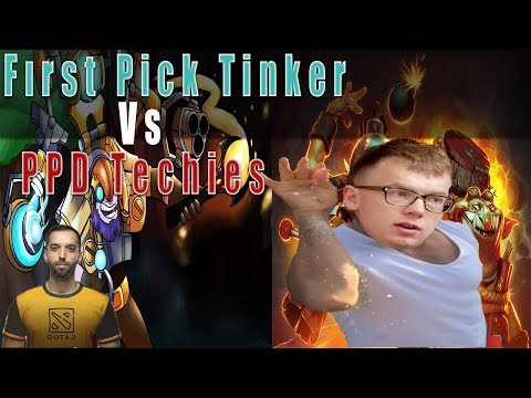 Funkefal First Pick Tinker Vs PPD The Salt Bae Techies +3 Counter Pick.
