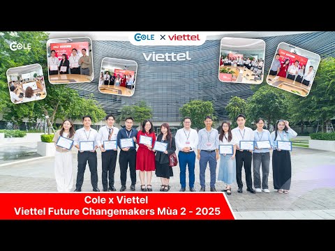 Cole & Viettel: Viettel Future Changemakers Mùa 2-Bootcamp Product Manager 2025