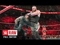 FULL MATCH Roman Reigns Vs Braun Strowman Last Man Standing Match Raw Aug 7 2017