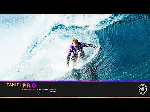 Smith vs. Zietz vs. Drollet - Elimination Round, Heat 1 - Tahiti Pro Teahupo'o 2019