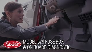 Model 579 Fuse Box &amp; On Board Diagnostic