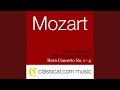 Horn Concerto No. 1 in D, K. 412 - Rondo: Allegro