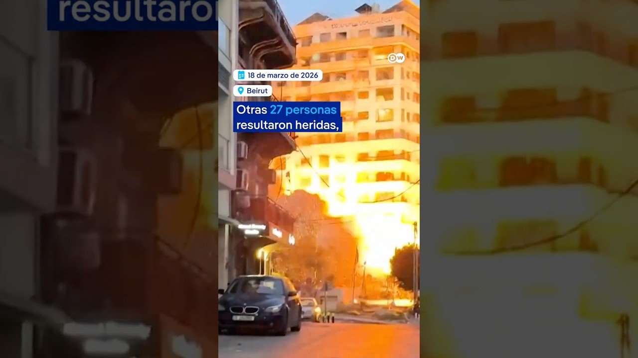 Israel ataca a Hezbolá en dos edificios en Beirut y mata, al menos, a diez personas