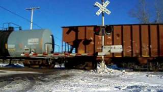 preview picture of video 'BNSF NTWSUP, 1-11-10'