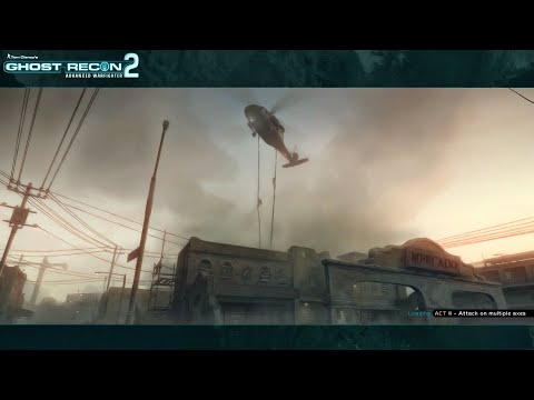 Ghost Recon Advanced Warfighter 2 - 08. Attack on multiple axes  [4K]