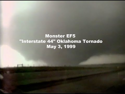 Monster EF5 "Interstate 44" Oklahoma Tornado of May 3, 1999