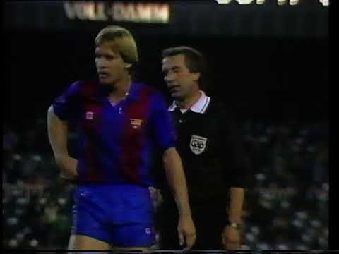 1987 10 21 Barcelona v Dynamo Moscow