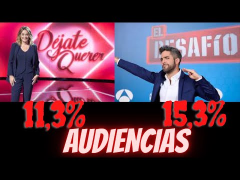 AUDIENCIAS VIERNES 6 MAYO DEJATE QUERER TOÑI MORENO  NACHO PALAU  EL DESAFIO ROBERTO LEAL SEMIFINAL