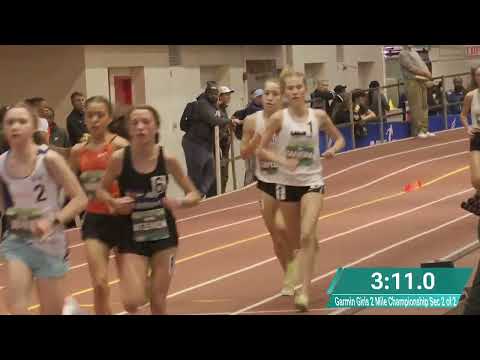 Brooke Wilson wins Nike Indoor Nationals 2 mile championship!