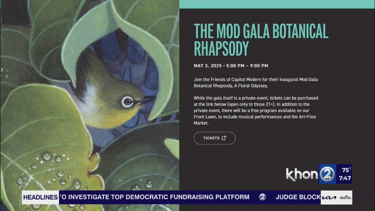 Introducing the Inaugural Mod Gala at the Capitol Modern