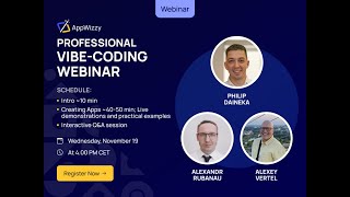 Building Scalable Apps (Task Management, AI Chat, AI Data Analytics) with AppWizzy. Full Webinar