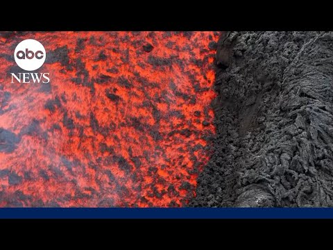 New rupture creates spectacular lava show for visitors to Mt. Etna