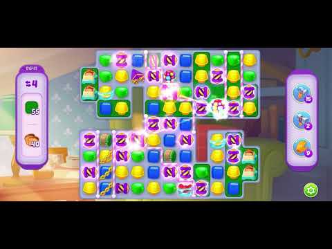 Homescapes Level 8641 夢幻家園第8641關 ～～ no boosters