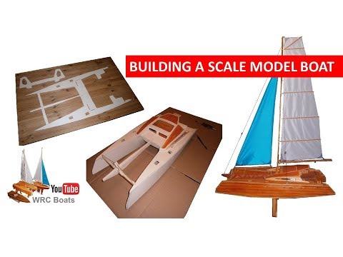 Homemade RC Performance Catamaran - The Construction Process