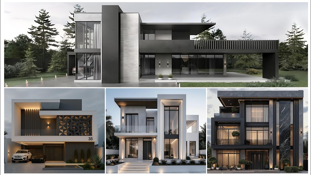 Modern Style Front Elevation Ideas| New Architectural Designs