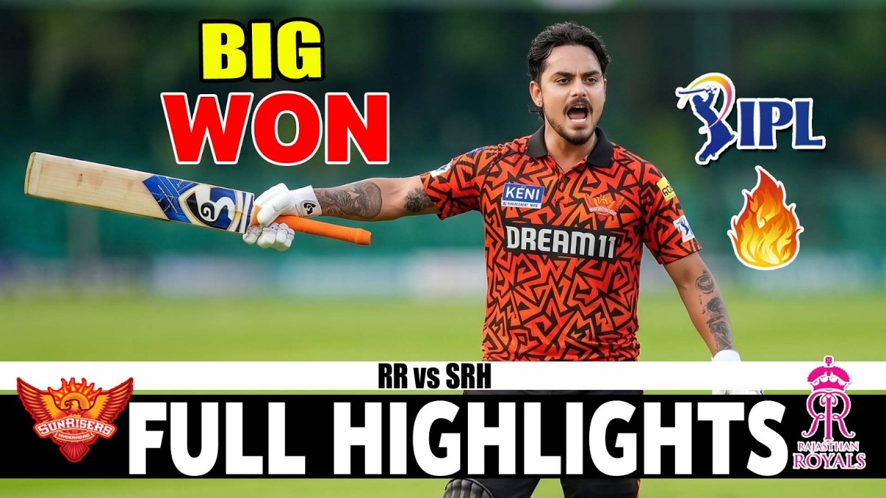 Sunrisers Hyderabad Vs Rajasthan Royals | IPL 2026 36th Match Full Highlights | SRH Vs RR