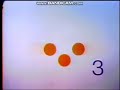 Classic Sesame Street 4 Red Dot Balls 1971