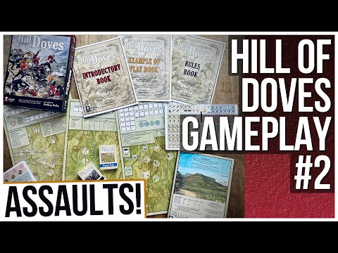 Hill of Doves 2 - Assaults / Legion Wargames - Historical Game - Wargame - Godfrey Bailey | Tutorial