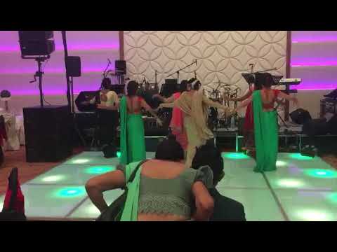 Best wedding surprise dance by bride with friends