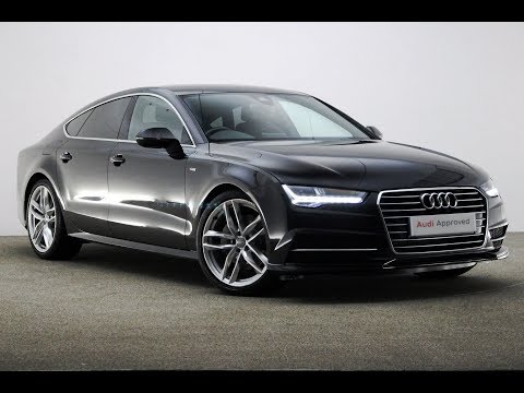 RV65LGK AUDI A7 SPORTBACK TDI ULTRA S LINE BLACK 2015, Reading Audi
