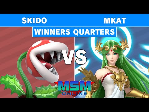 MSM Online 53 - Skido (Piranha Plant) Vs. Mkat (Palutena) - Winners Quarters