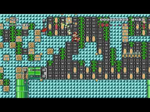 SXW-W5-2-Underground Factory by Λłρħαχεηίσ - SUPER MARIO MAKER - NO COMMENTARY 1bj