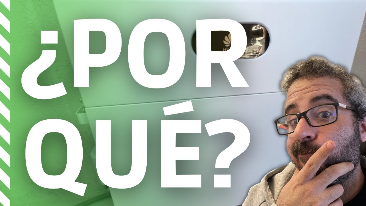 ⚡ Por ESTOS MOTIVOS monto una batería Huawei LUNA2000 | Parte 1