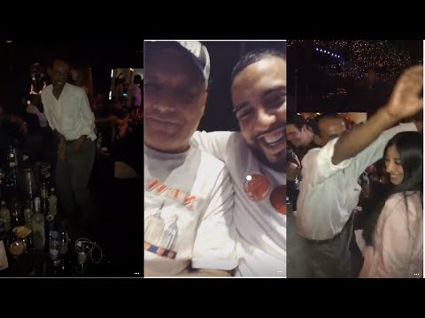 French Montana Avec Son Père ! Faire La Fête ! Nayda
