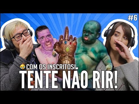 JOVENS REAGEM A DESAFIO TENTE NÃO RIR DOS INSCRITOS 3