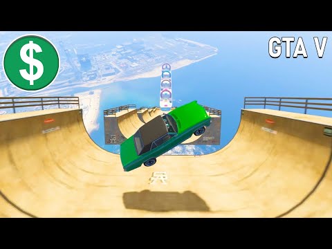 GTA 5 Gameplay No Copyright 1 HOUR (Mega Ramp)