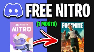 How To Get Free Discord Nitro In Fortnite! (1 Month)