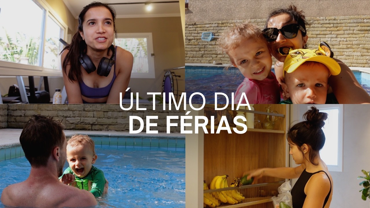 Nosso último dia de férias em família!