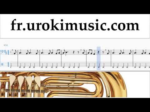 Cours de Tuba Shawn Mendes - There's Nothing Holdin' Me Back Tuto Partitions Partie#2 um-i829