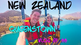 Kinging-It New Zealand Vlog Ep. 33: Queenstown Rafting | Paraflight | Cinema | Psycho Traveller