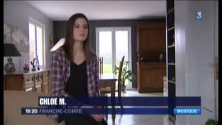 Chloé M. - Journal France 3 19/20 - Préparation concert Amel Bent