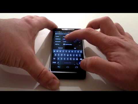 "How To".. Internet Bookmarks - Motorola Razr i